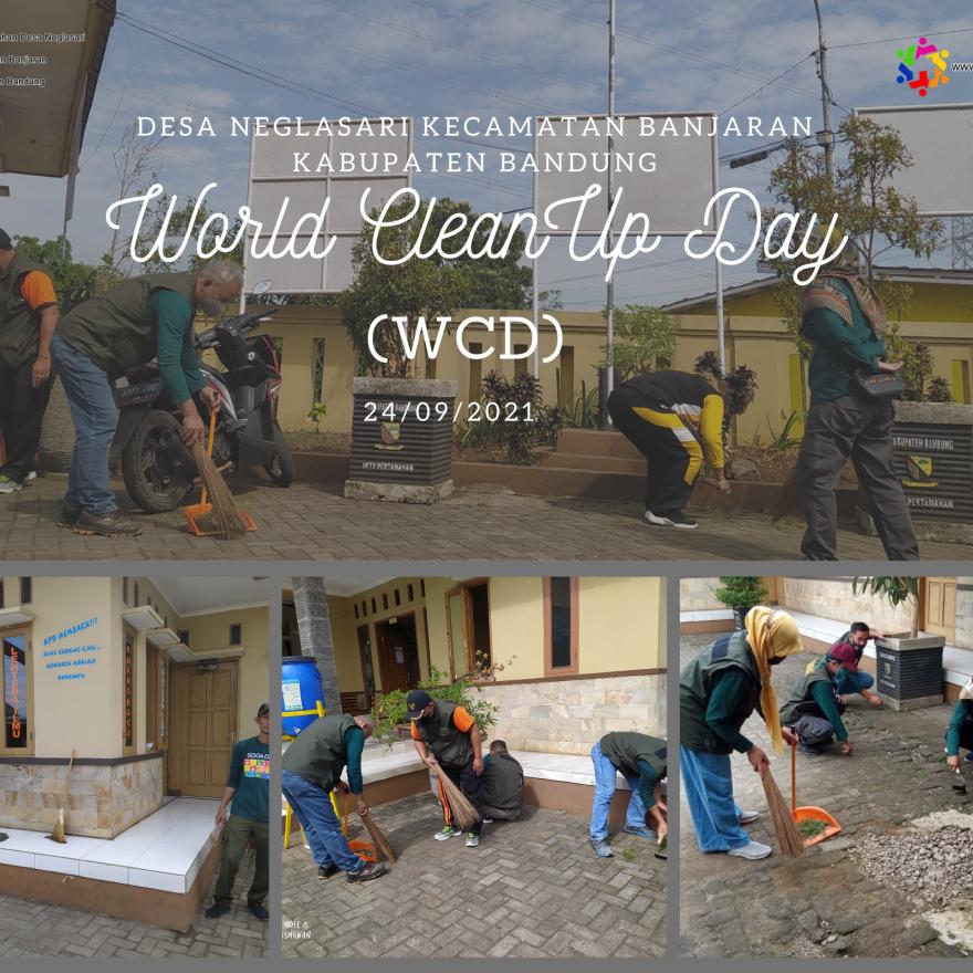 World Cleanup Day (WCD) di Desa Neglasari