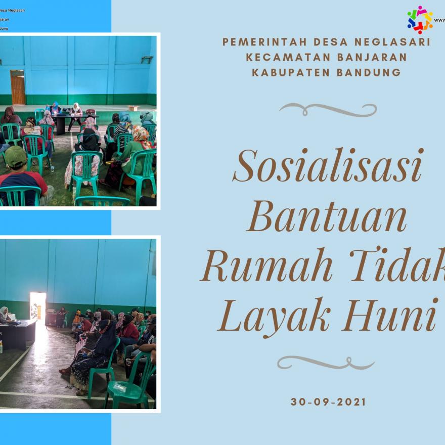 Sosialisasi Bantuan Rumah Tidak Layak Huni (RUTILAHU)